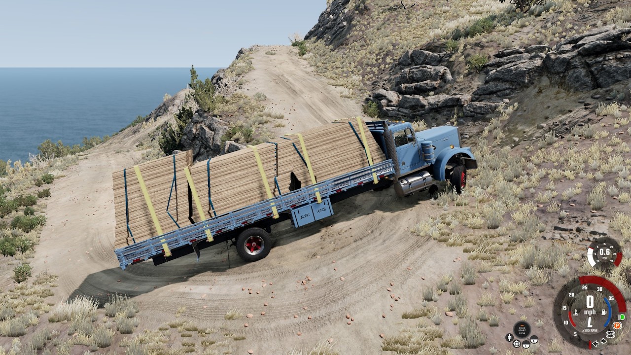 1965 Ford NT-950 534CUI V8 (M) || BeamNG.drive