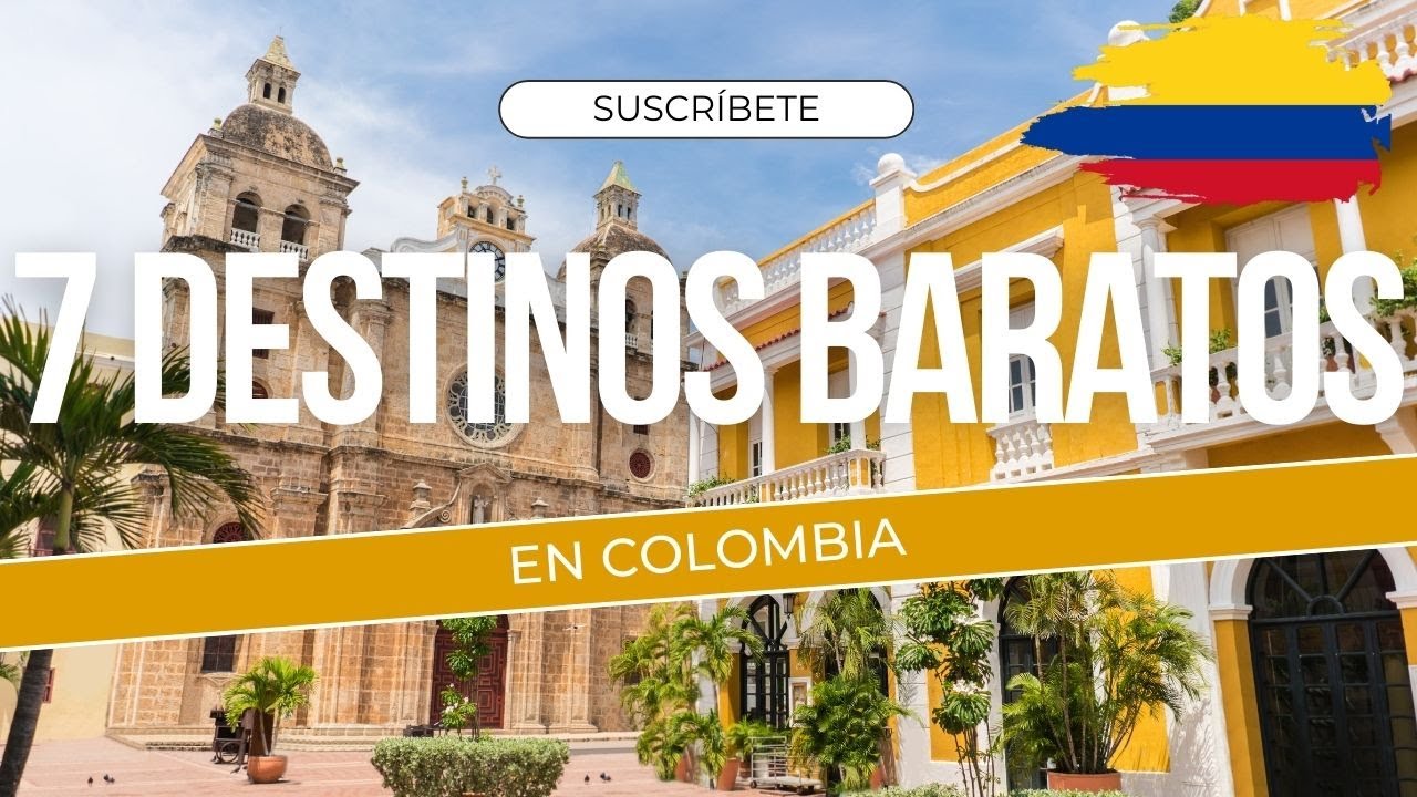 🇨🇴 7 Destinos Baratos en Colombia 🌎 para Viajar en 2026 ✅