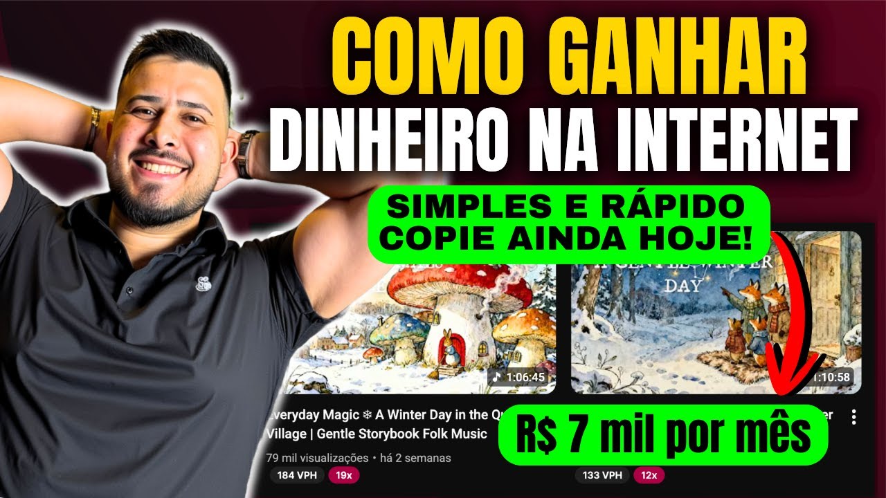 O JEITO MAIS SIMPLES E RÁPIDO DE GANHAR DINHEIRO NA INTERNET EM 2026! (REPLIQUE AGORA)