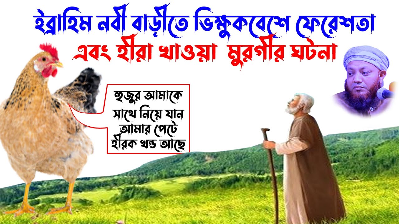 কামরুল ইসলাম আরেফী | kamrul islam arefi | kamrul islam arifi waz | ইব্রাহিম নবী ও মুরগীর কাহিনী