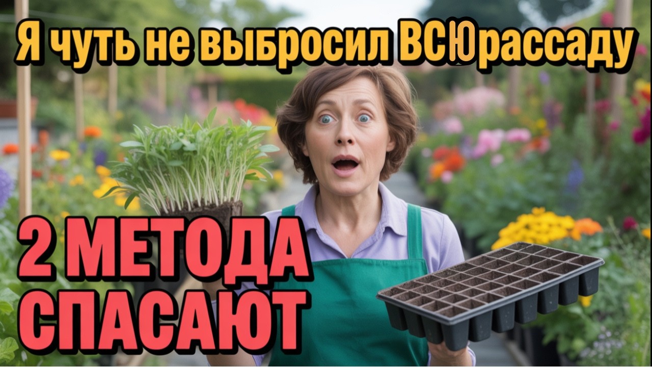 Почему Ваша Рассада Погибает? 2 Метода, которые Реально Работают