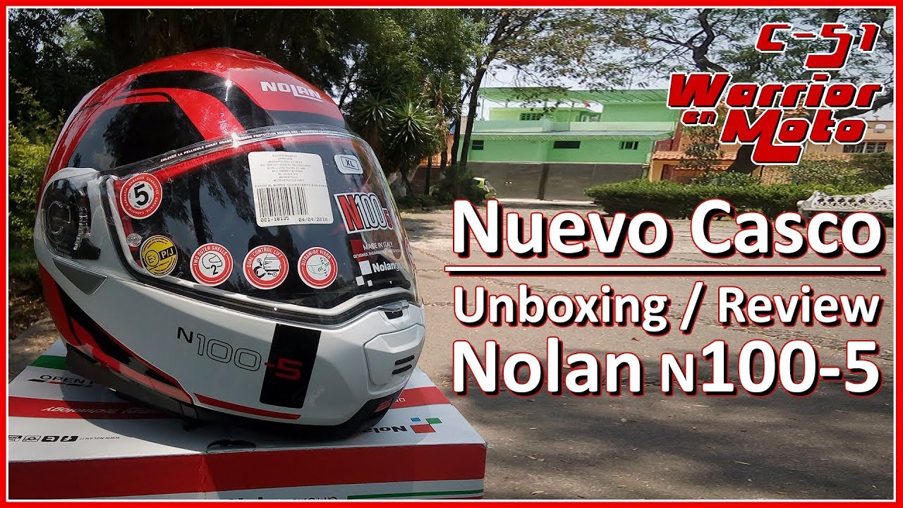 Mi nuevo casco │Unboxing │Review │Nolan N100-5 - Warrior En Moto - Motovlog 51