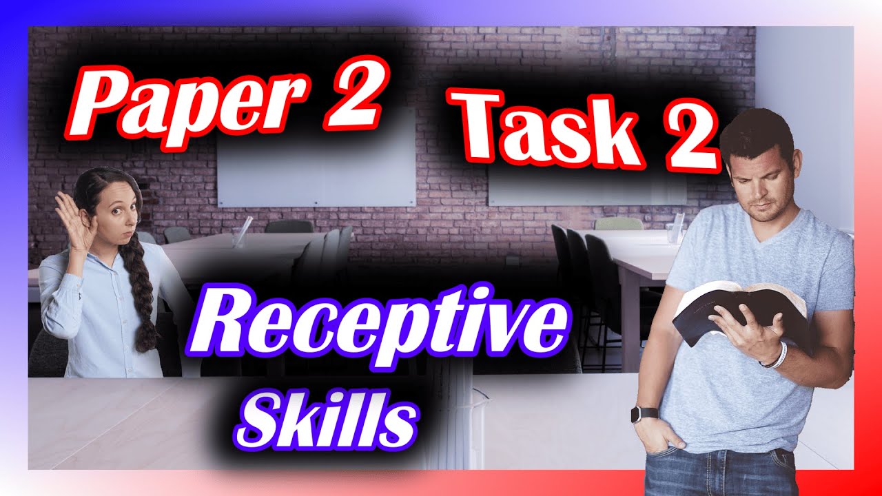 How to analyse RECEPTIVE SKILLS lessons