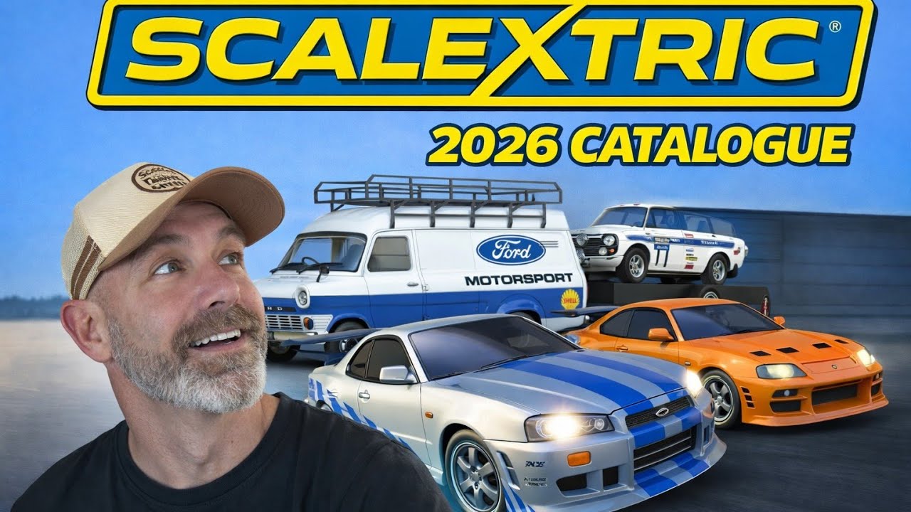 Выпуск каталога SCALEXTRIC 2026 | Новые автомобили, новые наборы и многое другое!!! #fastandfurio...