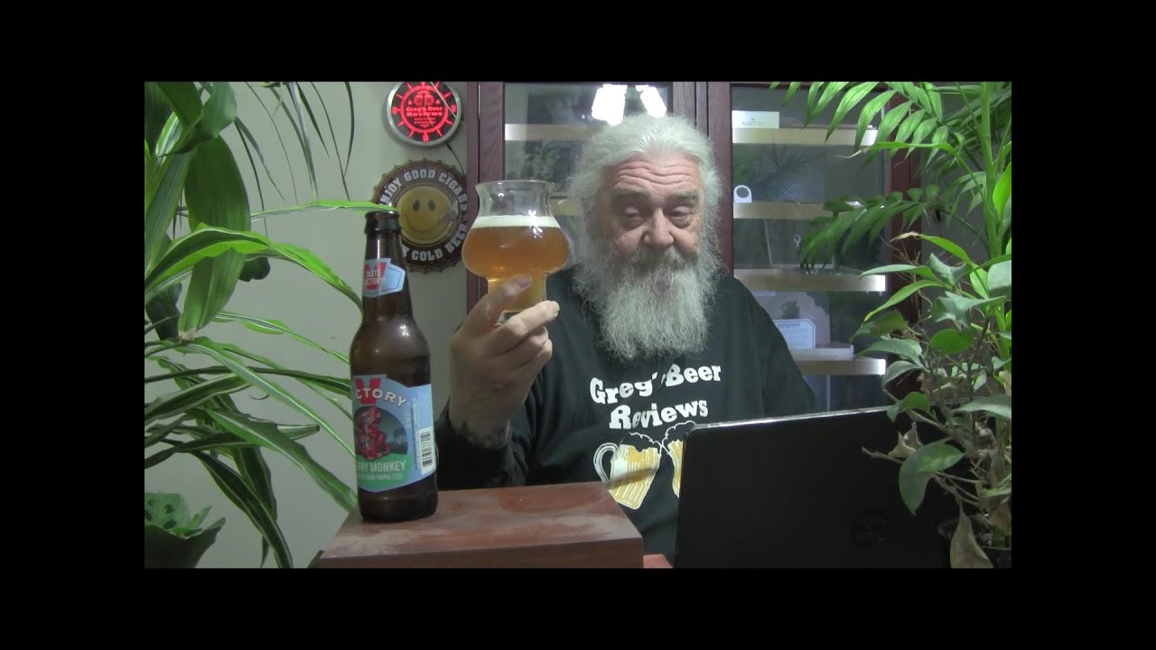 Beer Review # 4333 Victory Brewing Company Berry Monkey Sour Fruited Ale