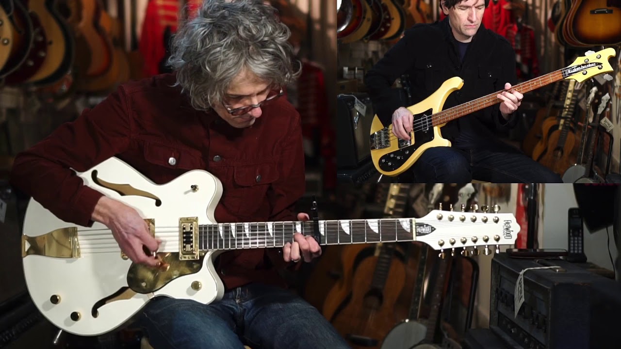 Eastwood Classic 12 with a 1979 Rickenbacker 4001s -The Beatles If I Needed Someone