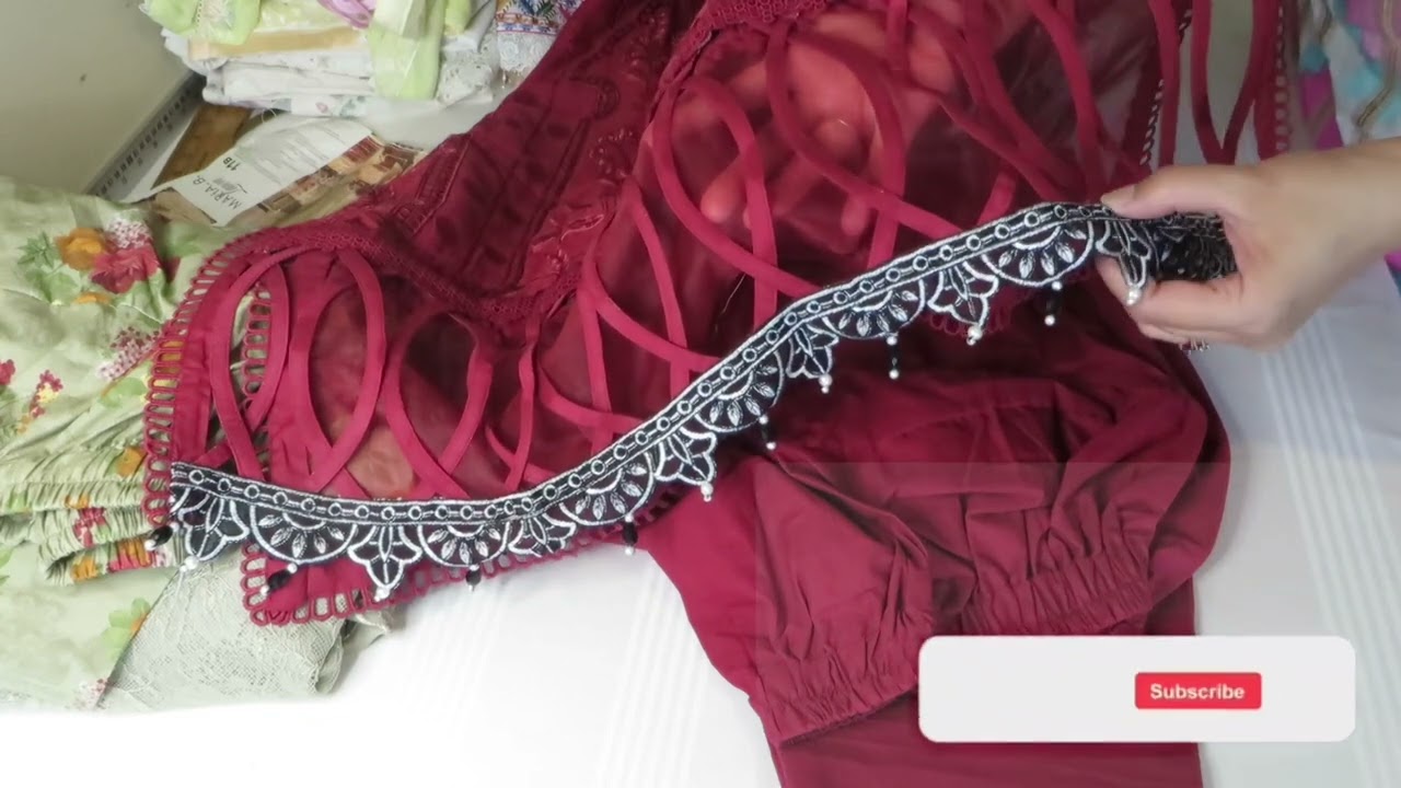 My outfit stitched from Pakistan Maria B Collection Stitching available￼￼ at she Collection￼