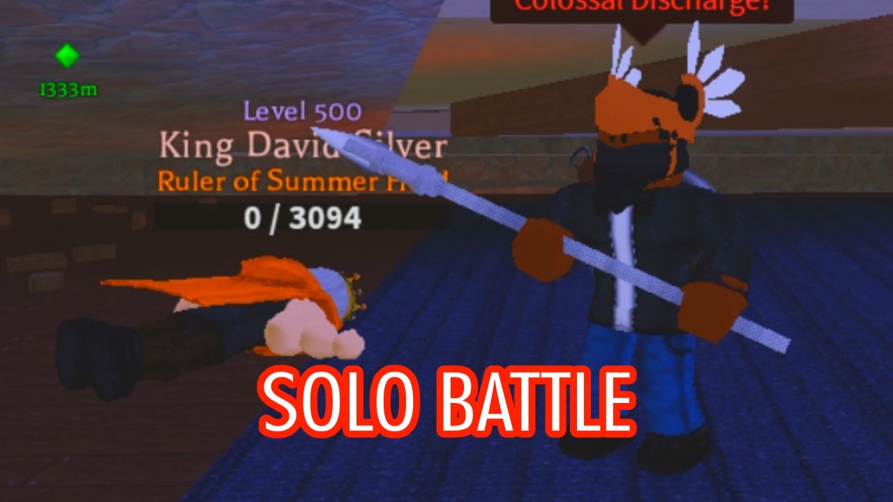 SOLOING KING DAVID SILVER [World of Magic]