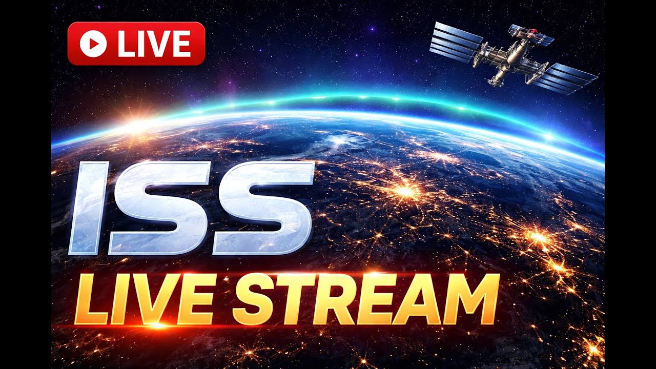 🌍 LIVE NOW ISS Stream – NASA 24/7 Space View | Real-Time Orbit Feed