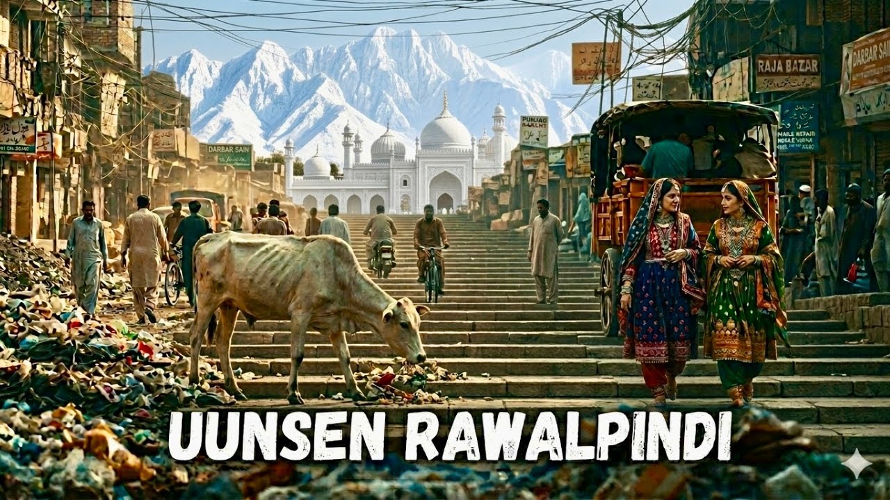 Cinematic Walking Tour 4K | Unseen Rawalpindi 🇵🇰 | Hidden Imam Bari Walking Tour 4K 2026