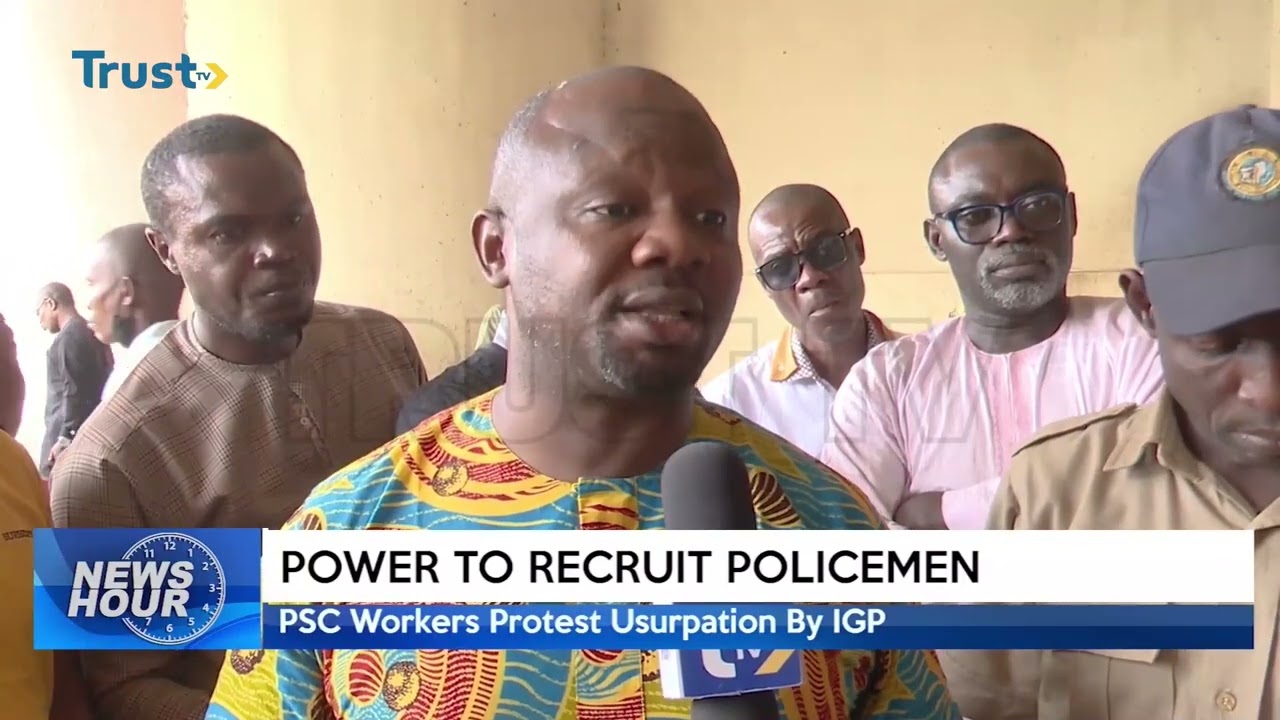 ICYMI: Police Service Commission Protest Usurpation By IGP  | TRUST TV
