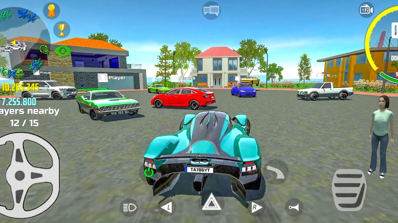 Car Simulator 2 Multiplayer | Beat in the race | Aston Martin Valkyrie | Hypercar | Android Gameplay