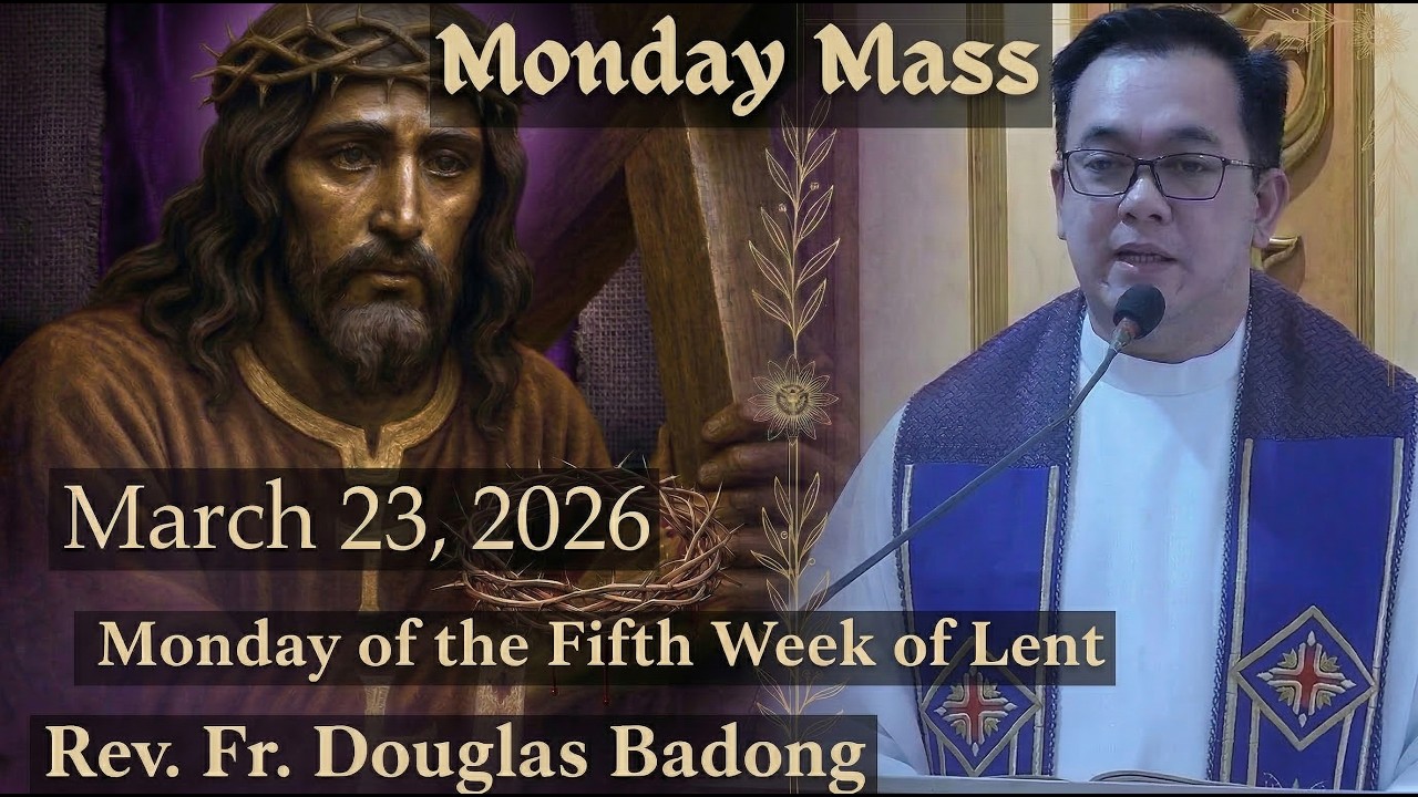 Quiapo Church Live Mass Today | March 23, 2026 | Rev. Fr. Douglas Badong