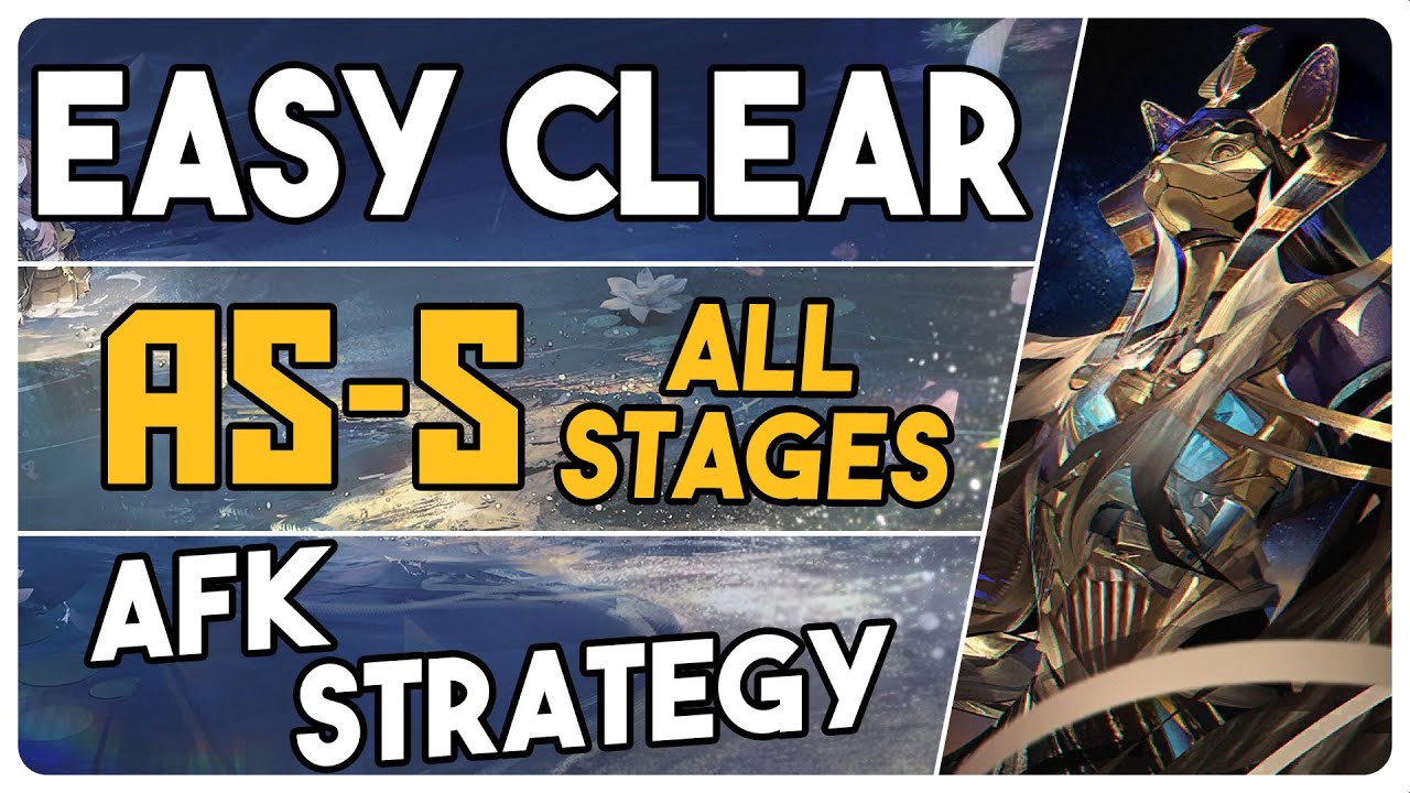 AS-S-1 to 4 + Challenge Mode | AFK Easy Strategy |【Arknights - アークナイツ】