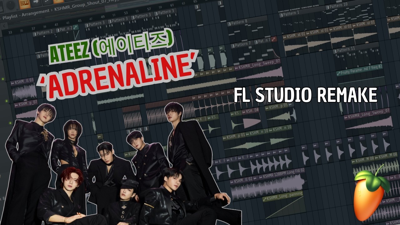 ATEEZ(에이티즈) - 'Adrenaline' | INSTRUMENTAL | FL STUDIO REMAKE (G8Music)
