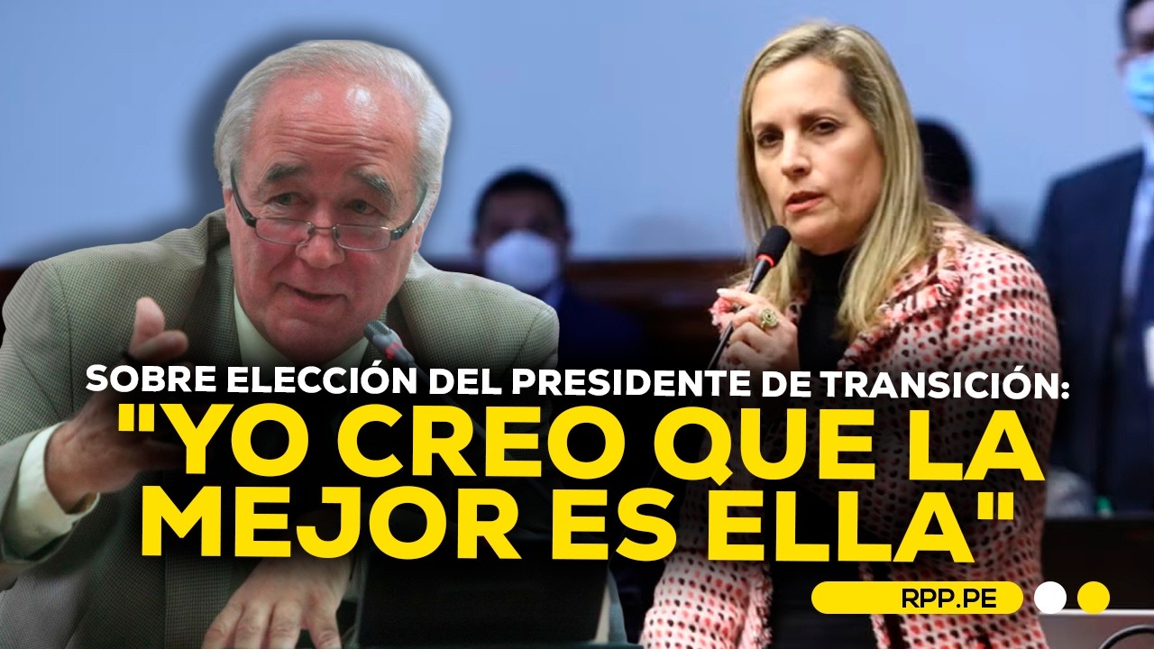 García Belaúnde respalda a María del Carmen Alva como presidenta de transición #RPPDESPACHO
