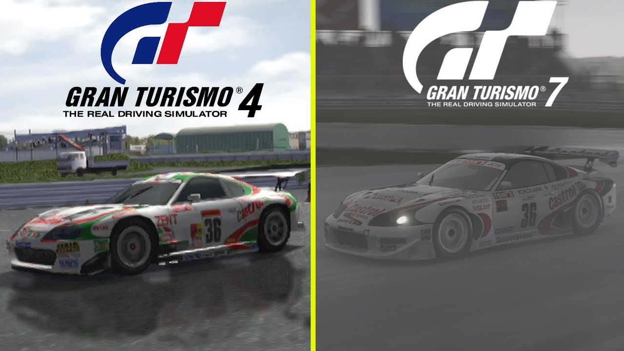 Evolution of Rain Effect in Gran Turismo Series - GT3 / GT4 / GT5 / GT6 / GT Sport / GT7