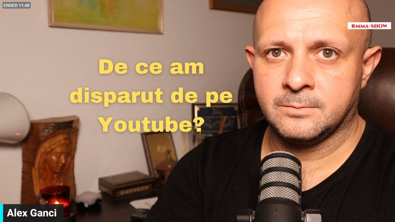 De ce am disparut de pe Youtube?