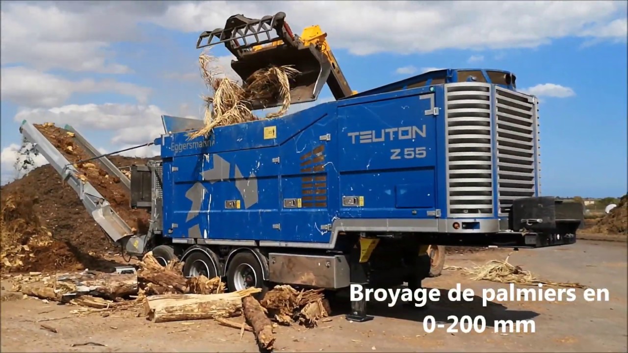 EGGERSMANN TEUTON Z55 | Polyvalence du broyeur lent à granulométrie variable - VERCOM