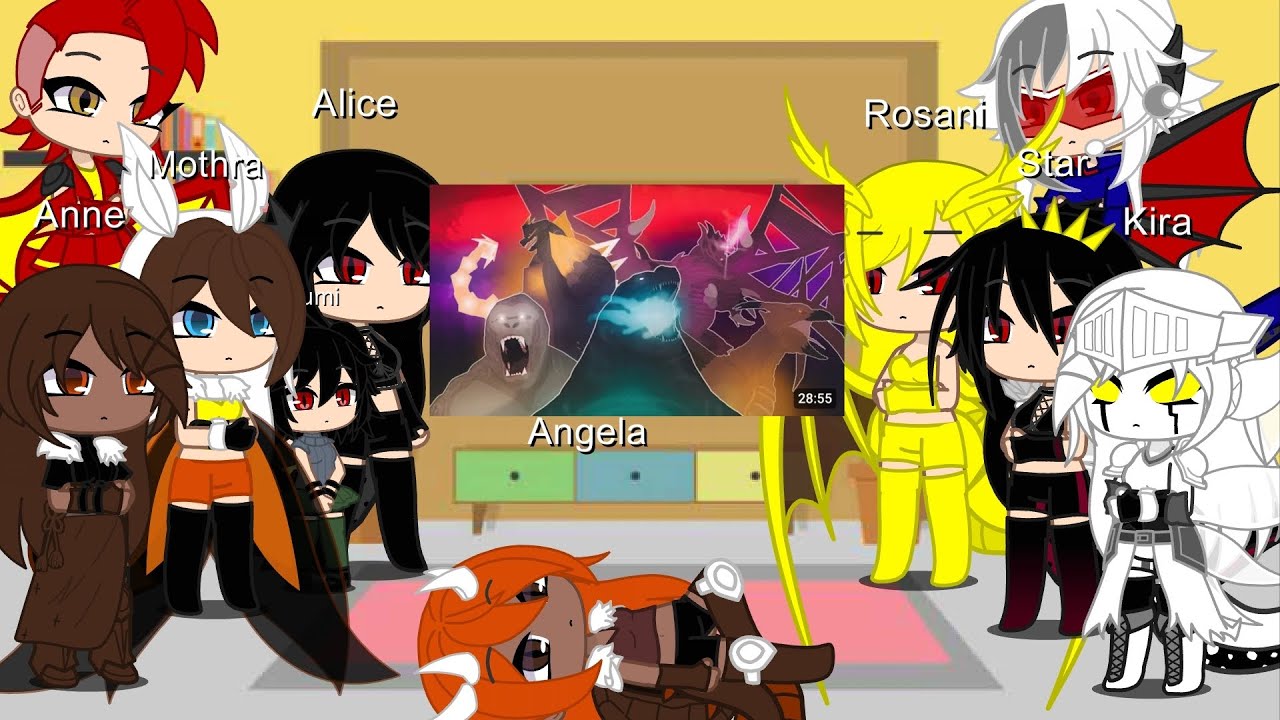 Kaijus girls react Godzilla vs Destoroyah final @slick4785