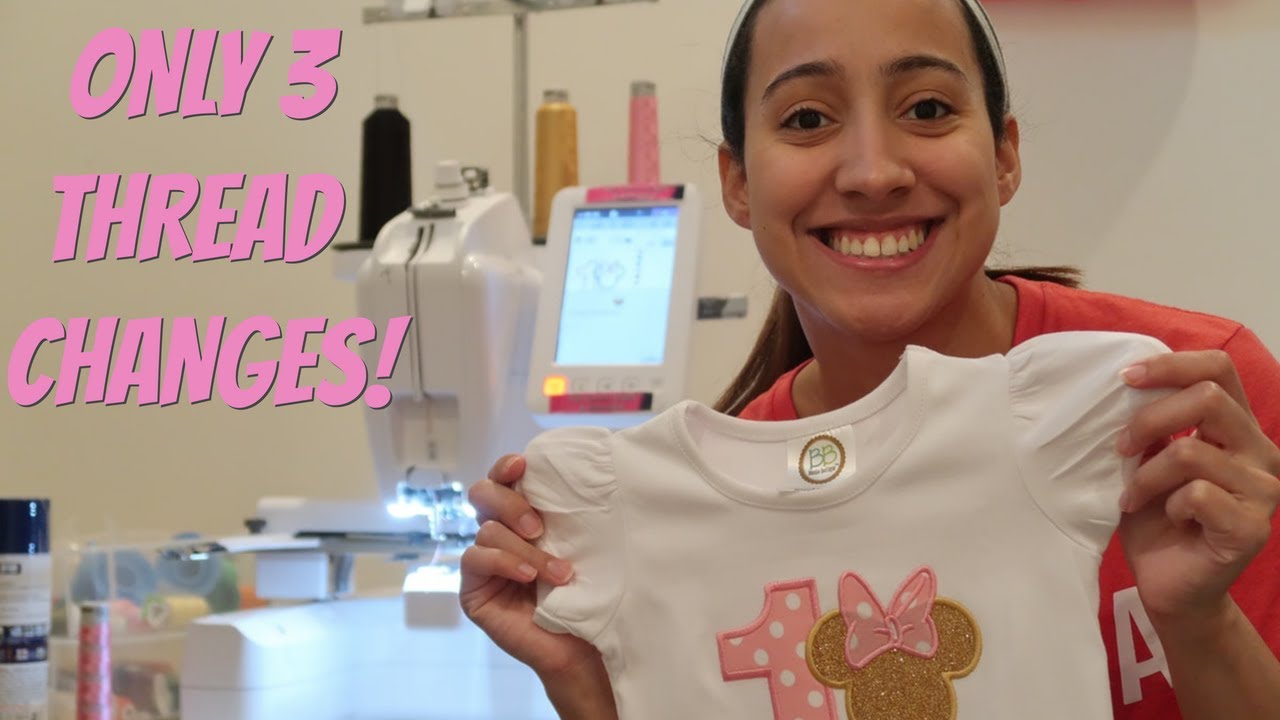 Making a Applique Shirt on My Baby lock Alliance & Making a Vinyl Shirt Using New Heat Press
