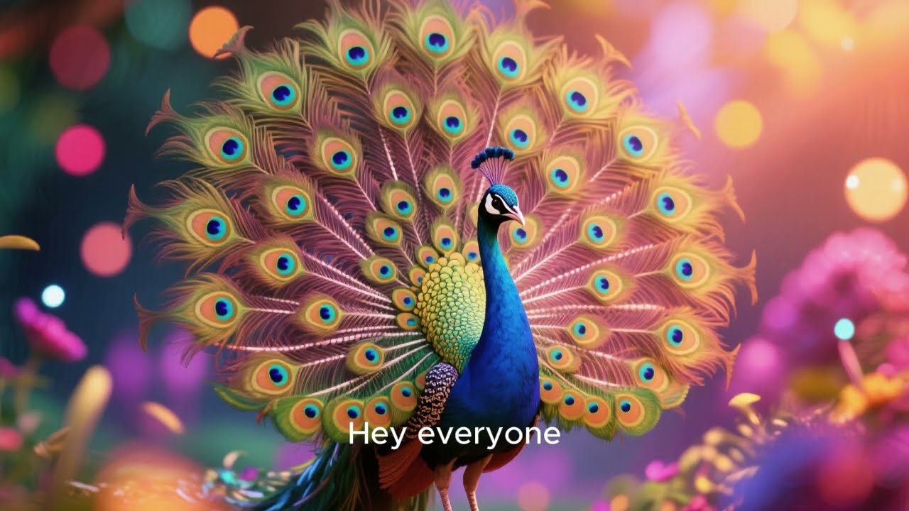 This Peacock Dance Will Steal Your Heart 🦚✨
