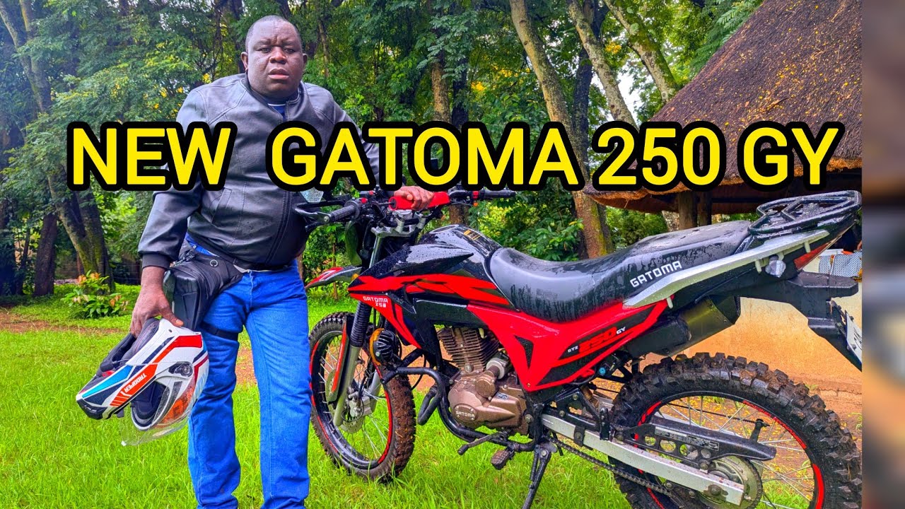 Получаю свой новенький мотоцикл Gatoma 250.
