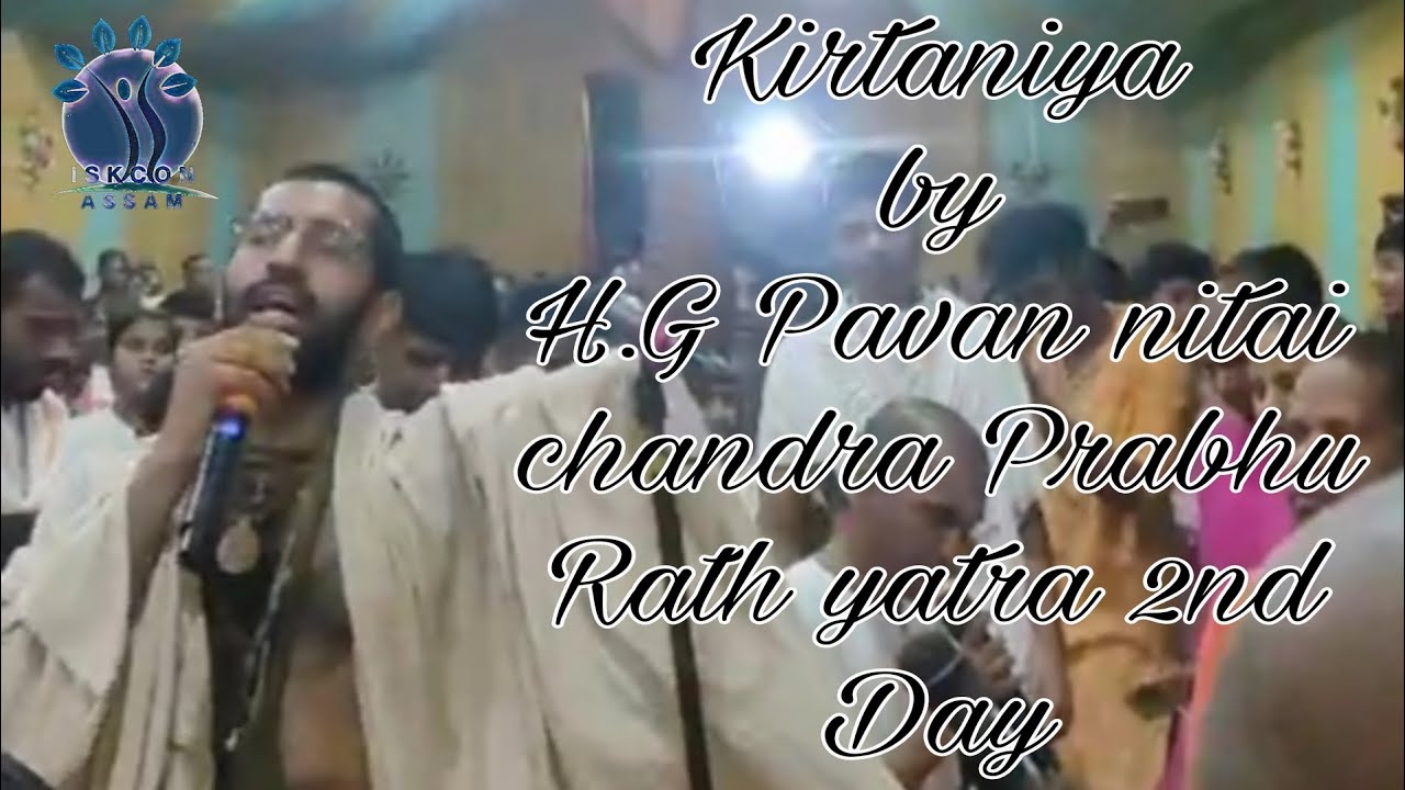 H.G Pavan nitai chandra prabhu || Rath yatra Day 2nd #pavannitaiprabhu