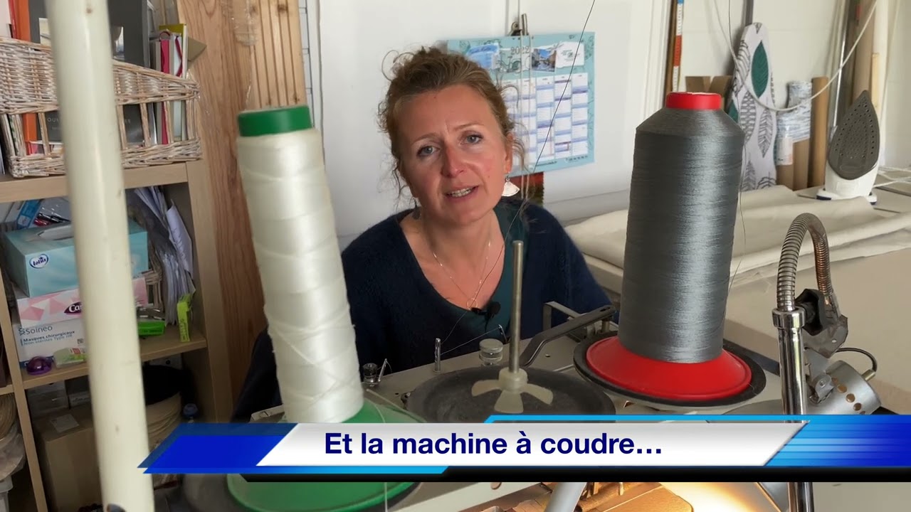 Tapissiere Décoratrice De crin en Lin. Île de Ré.