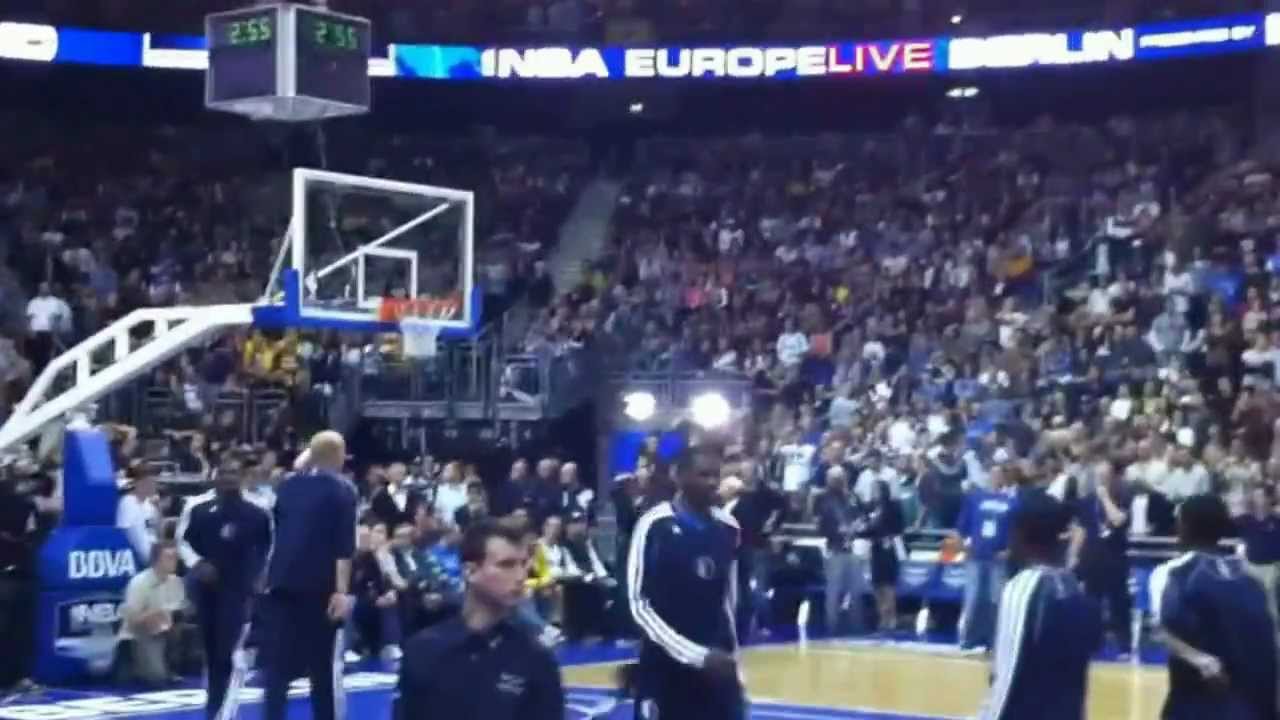 Dallas Mavericks Insane Warm-Up Footage @ O2 Arena vs. Alba Berlin