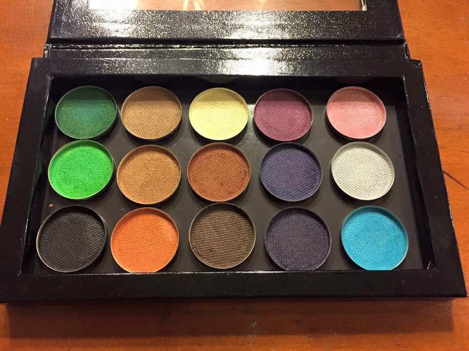 How To Press Loose Pigment Powders Into A Palette