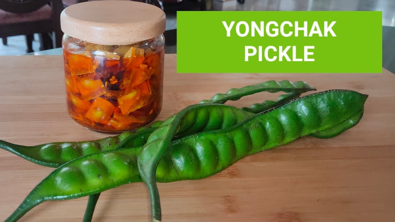 Zawngtah Pickle Siamdan/Stink Bean/Yongchak Pickle Recipe/Mizo Eisiam@RosysKitchenMizoram