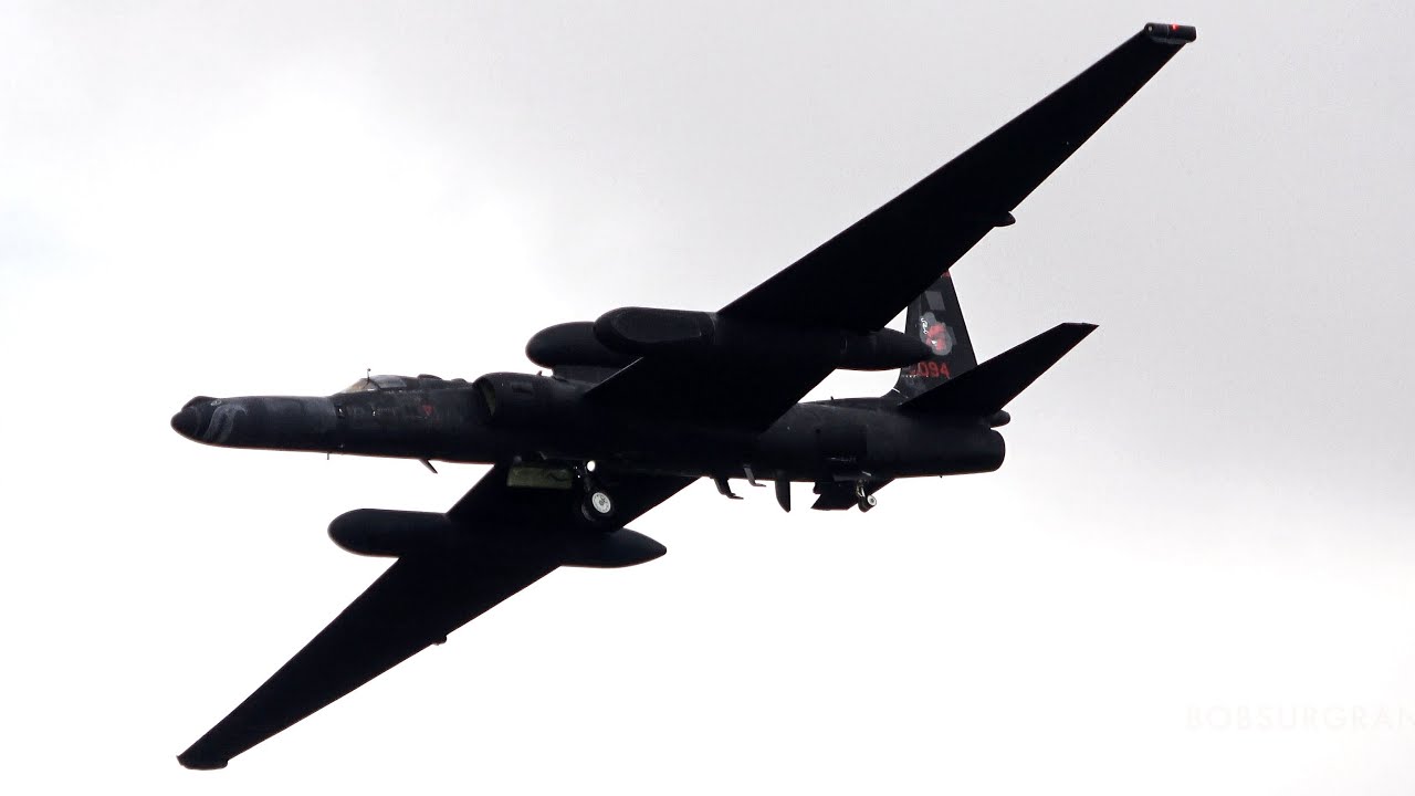 🦈 Shark Mouth Lockheed U-2S Demo at RIAT 2025