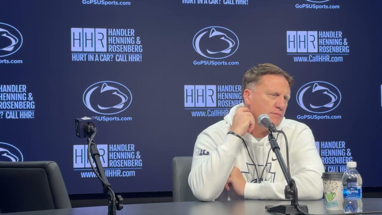 Майк Роудс, главный тренер Penn State, 15 октября 2025 г. | День СМИ | NSN