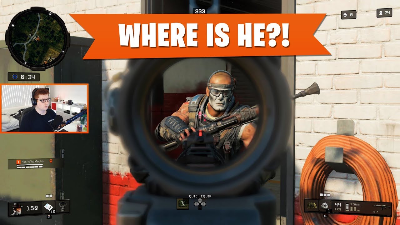 WHERE IS THIS GUY?! | Black Ops 4 Blackout | PS4 Pro