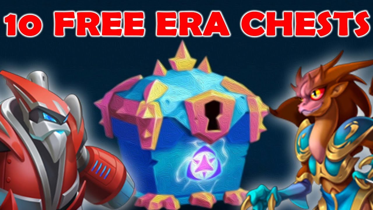 10 FREE COSMIC ERA CHESTS MONSTER LEGENDS | MONSTER LEGENDS COSMIC ERA