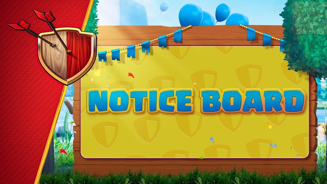 A NEW way to recruit Clan members: Clan Notice Board!