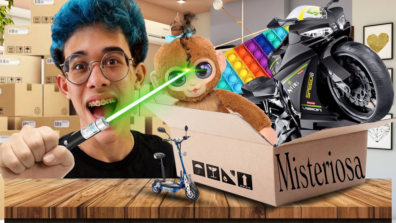 ABRINDO CAIXA SECRETA DA INTERNET!!