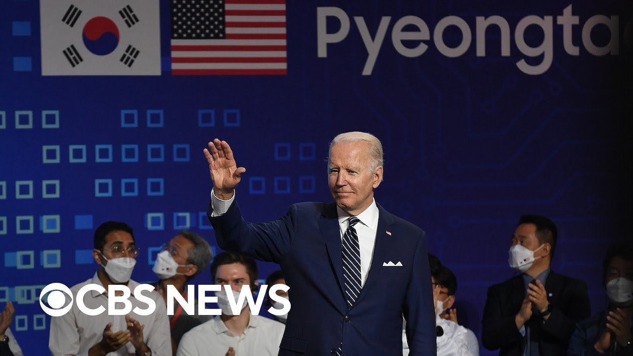 Biden arrives in South Korea for first leg of Asia trip