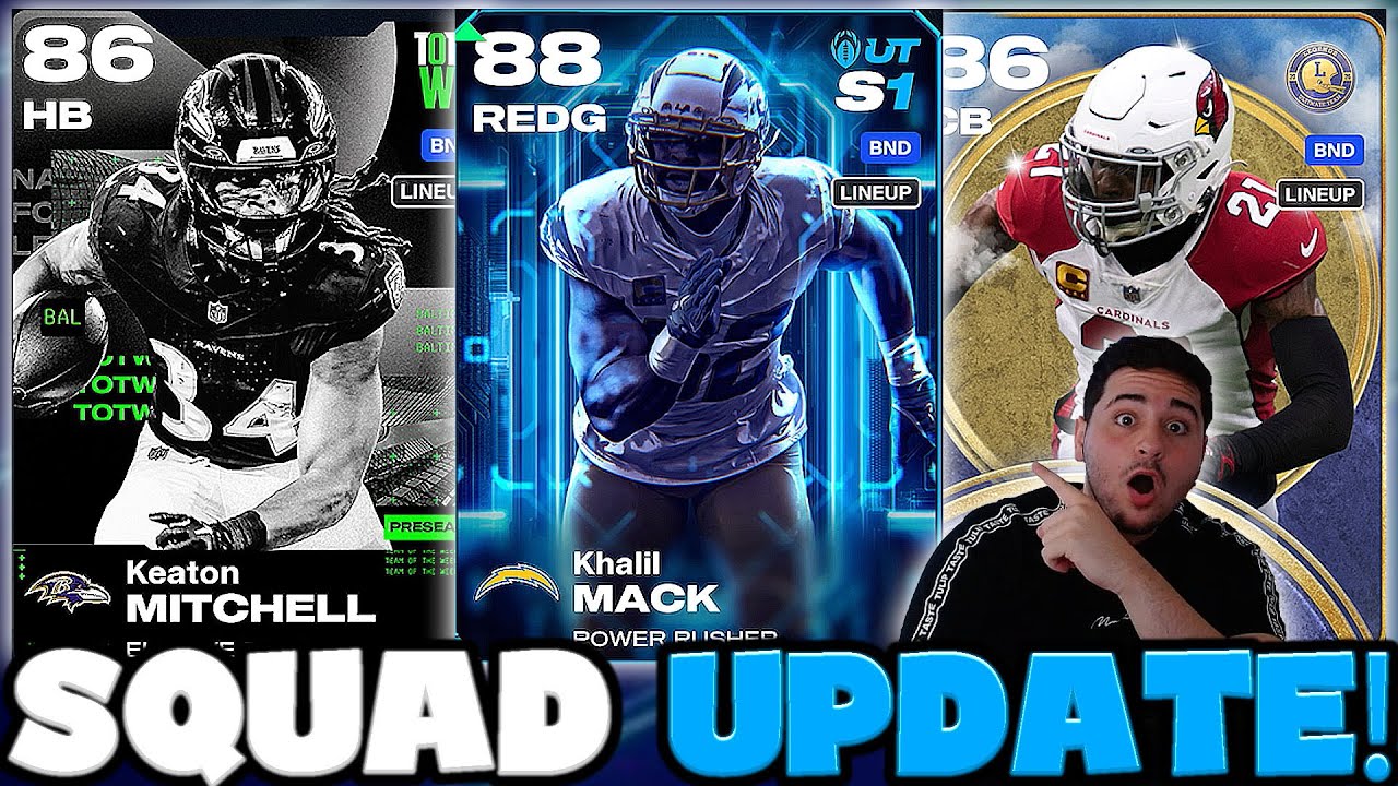 SQUAD UPDATE! MY MUT 26 SQUAD & HOW I GOT THESE CARDS! MADDEN 26 ULTIMATE TEAM!