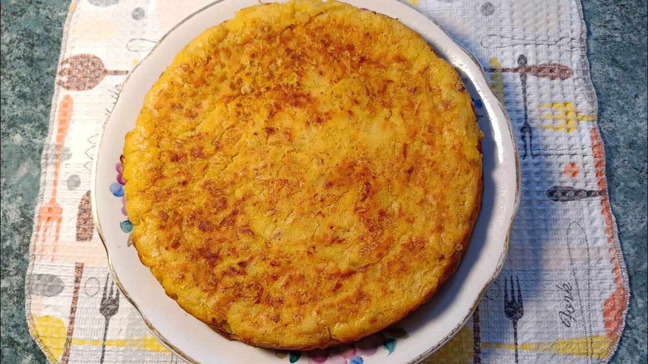Вкусно! Ленивый капустный пирог на сковороде.