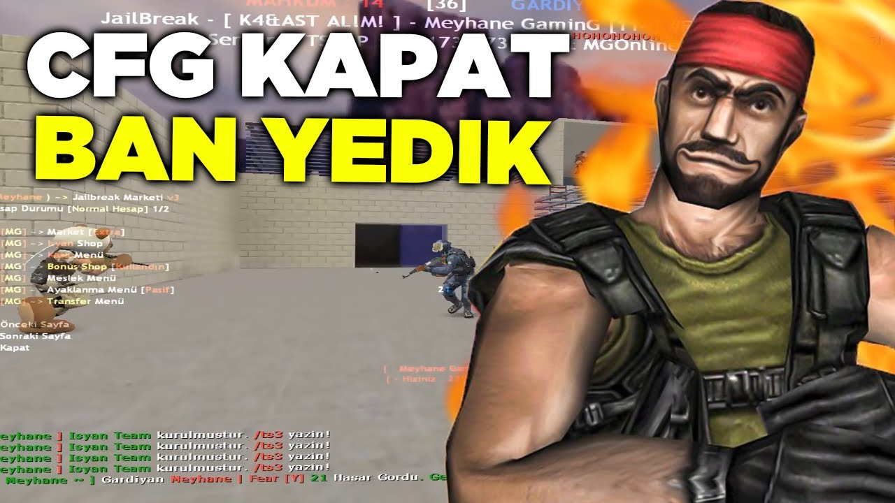 ÖZLEMİŞTİK BAN YEDİK ÇILDIRTAN İSYANLAR!  - CS 1.6 JAİLBREAK