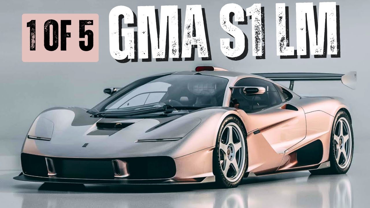 The GMA S1 LM Is A Modern Day McLaren F1 GTR Clone That We've Always Wanted!