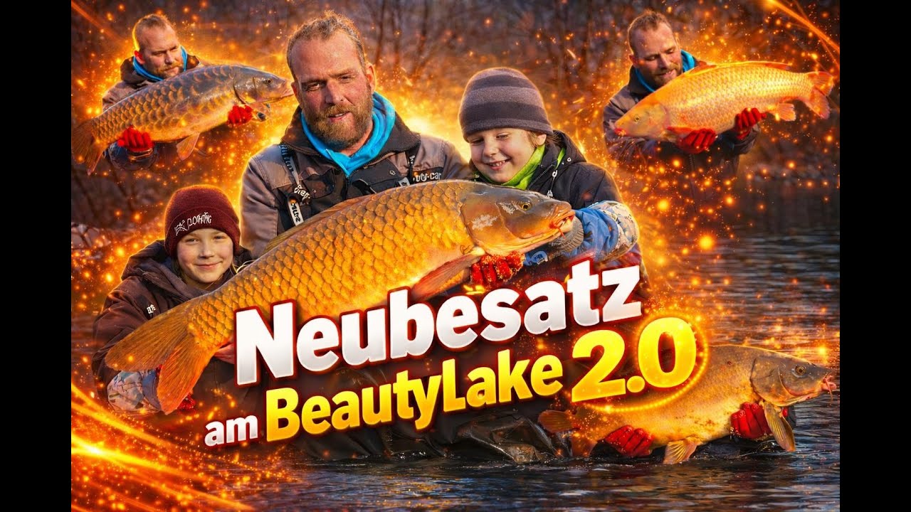 Weihnachtsgeschenk :) Großkarpfen und Neuigkeiten! Anschauen!!!!! Beauty - Carps - Lake