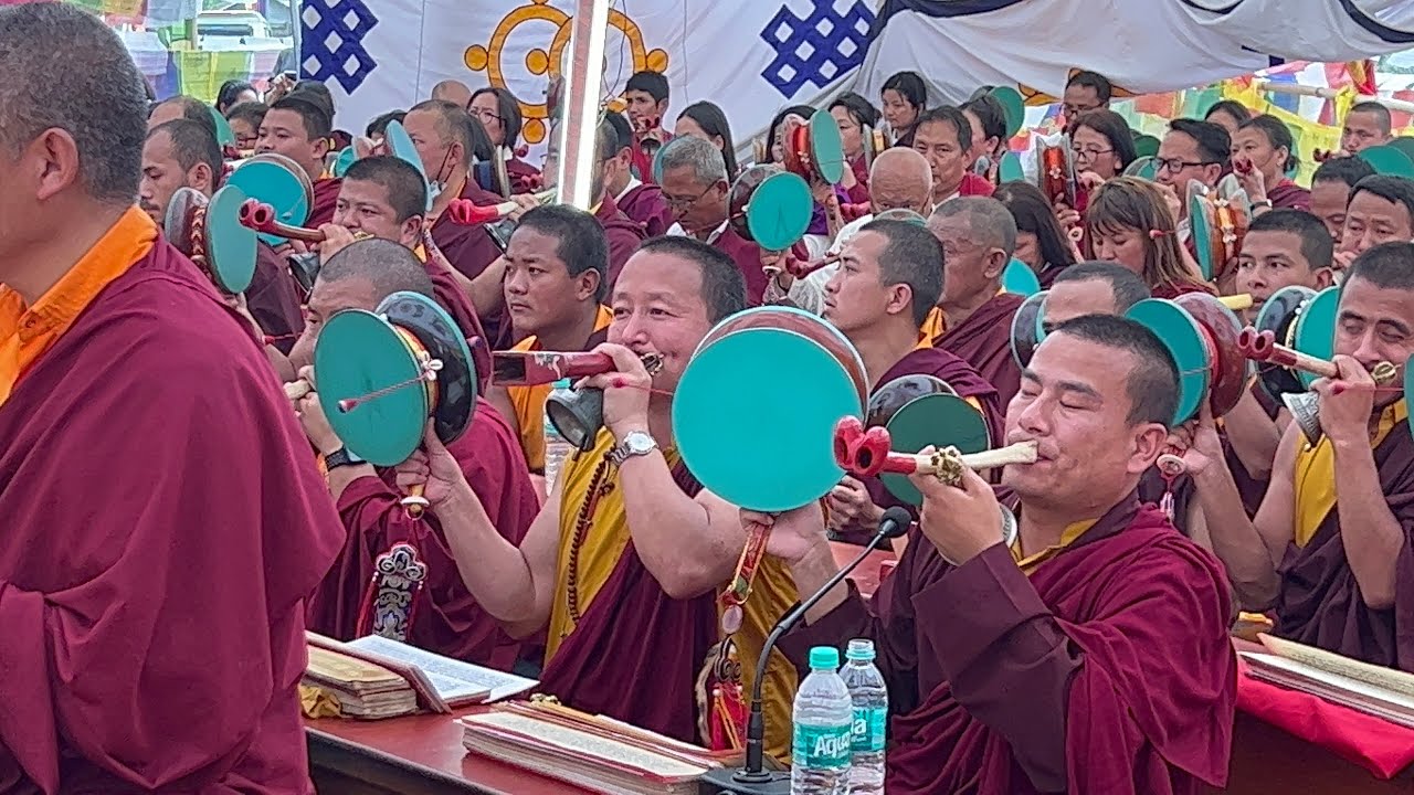Thoma chod Tsok Pooja part 1 for world peace and all sentient beings good health and long life