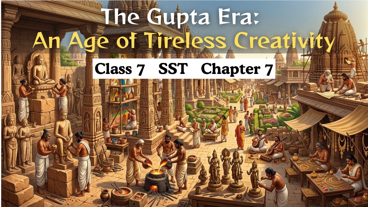The Gupta Empire: An Age of Tireless Creativity | Class 7 Social Science | Chapter 7 | Explained