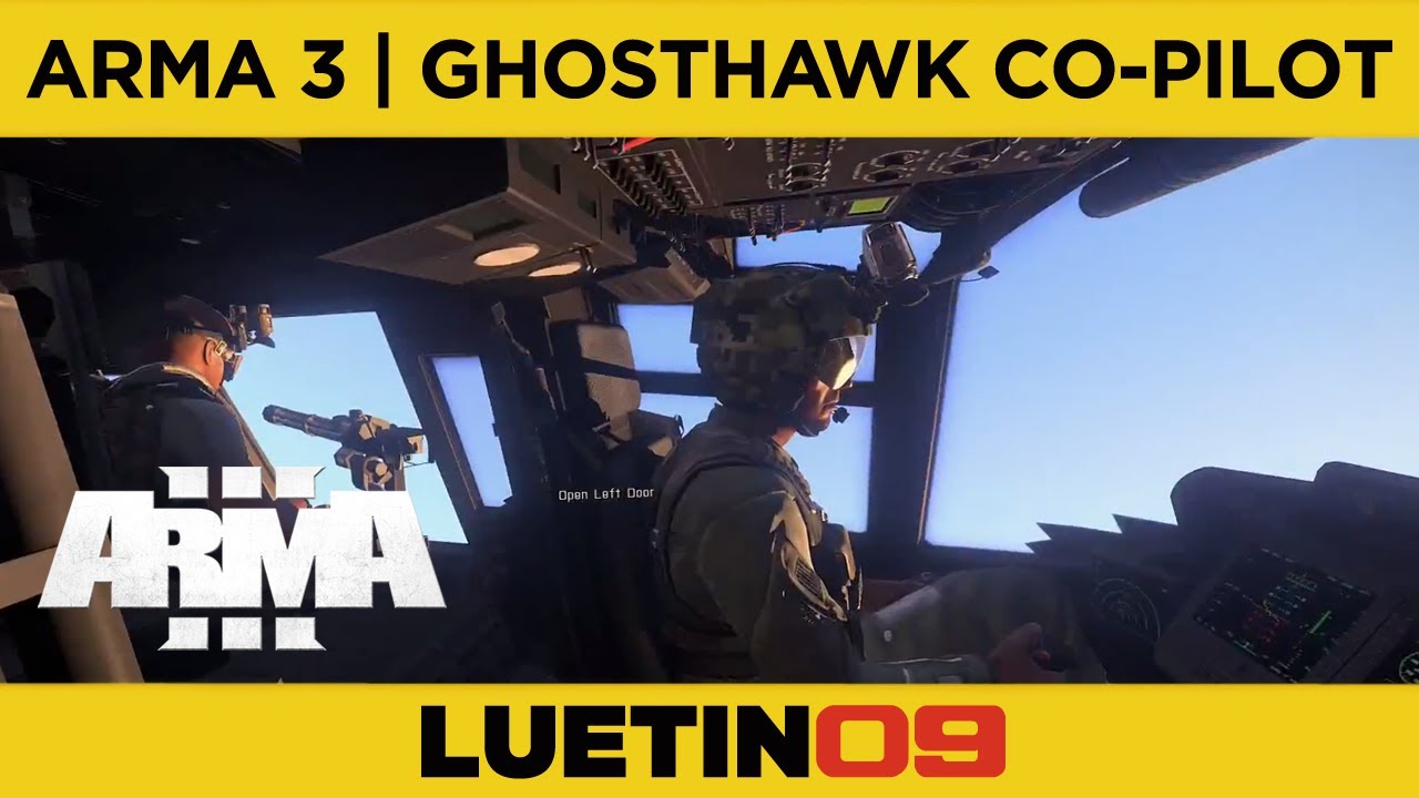 ARMA 3 | GhostHawk Co-Pilot Engineer
