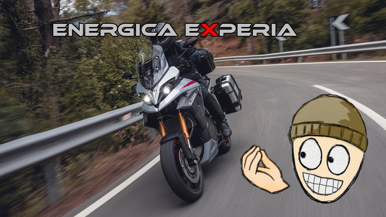 2023 Energica Experia first impression // DC fast charging electric touring bike!