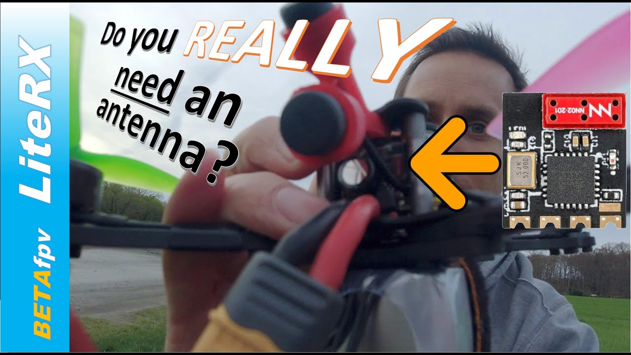 Who needs antennas anymore?  --  BETAfpv Lite Flat RX | Range & Jitter Testing