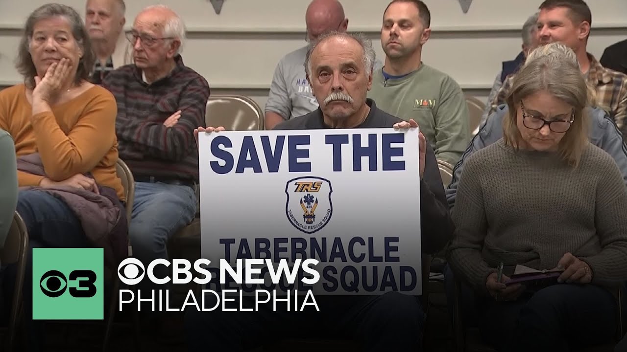 Tabernacle Township, New Jersey, leaders vote to keep local rescue squad in service